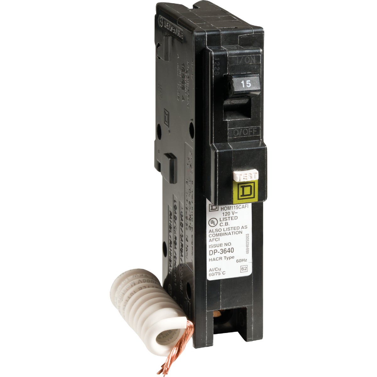 COMBO ARC FAULT BREAKER - HOM115CAFIC by Square D Co