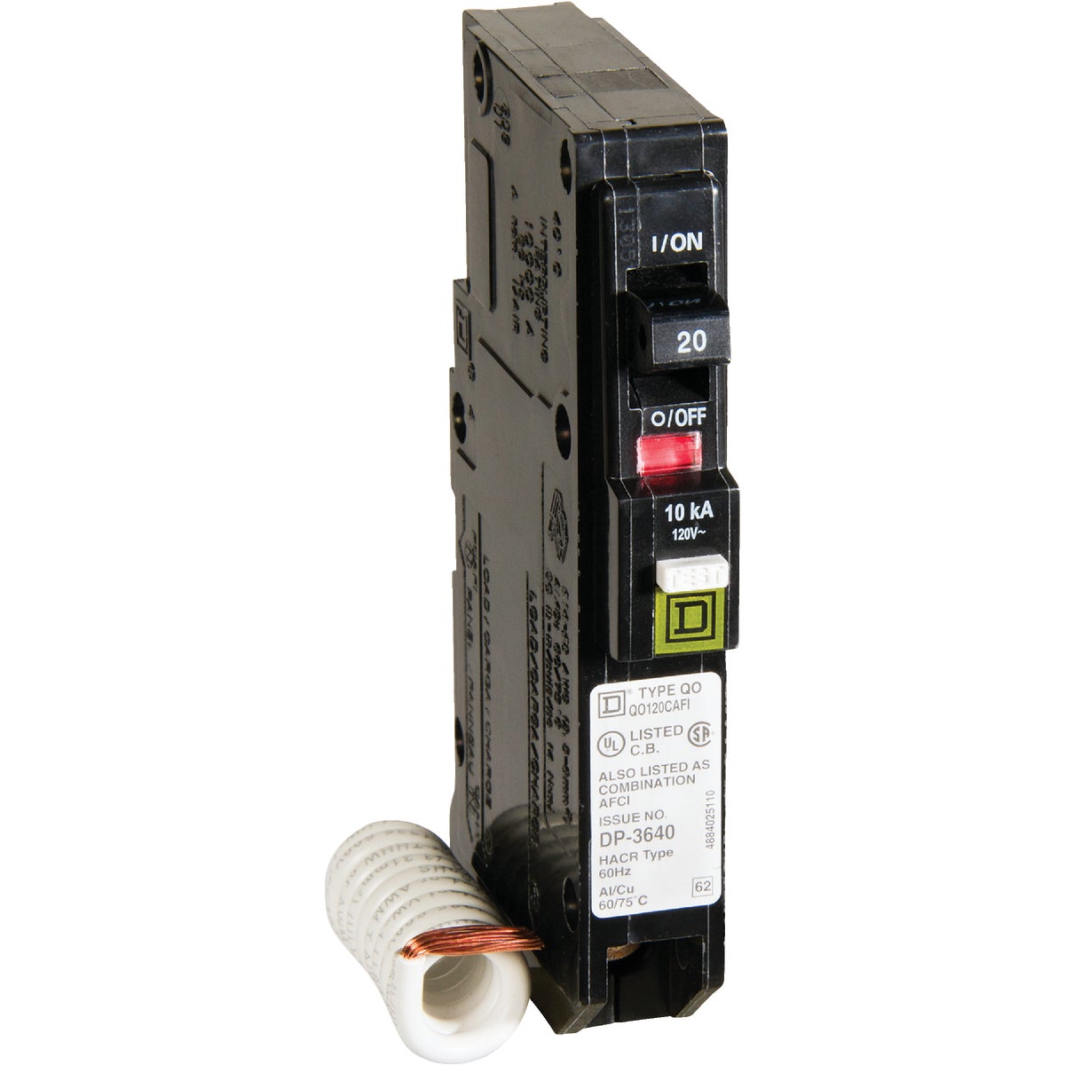 COMBO ARC FAULT BREAKER - QO120CAFIC by Square D Co