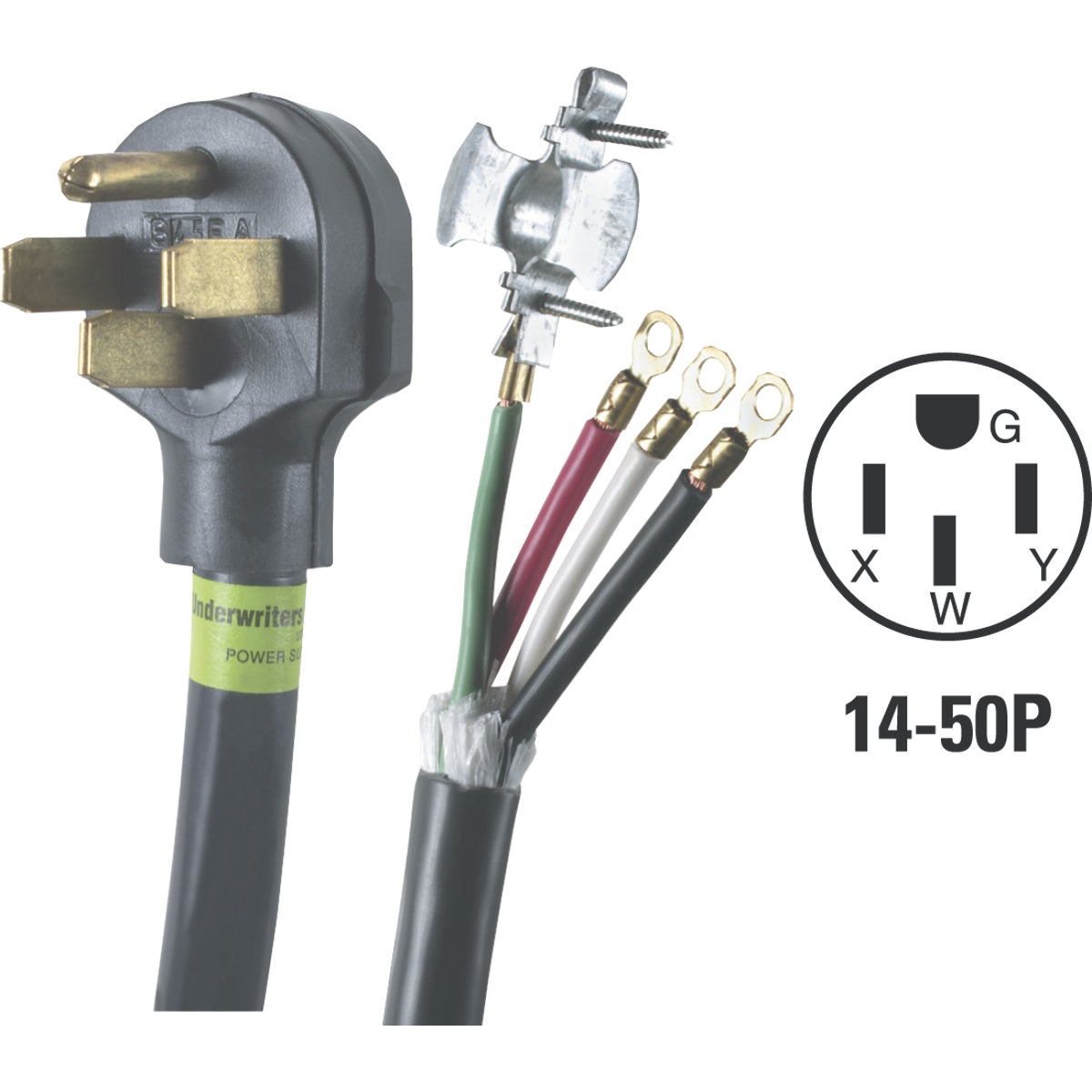 6' 10/4 RANGE CORD - 550762 by Woods Wire Coleman