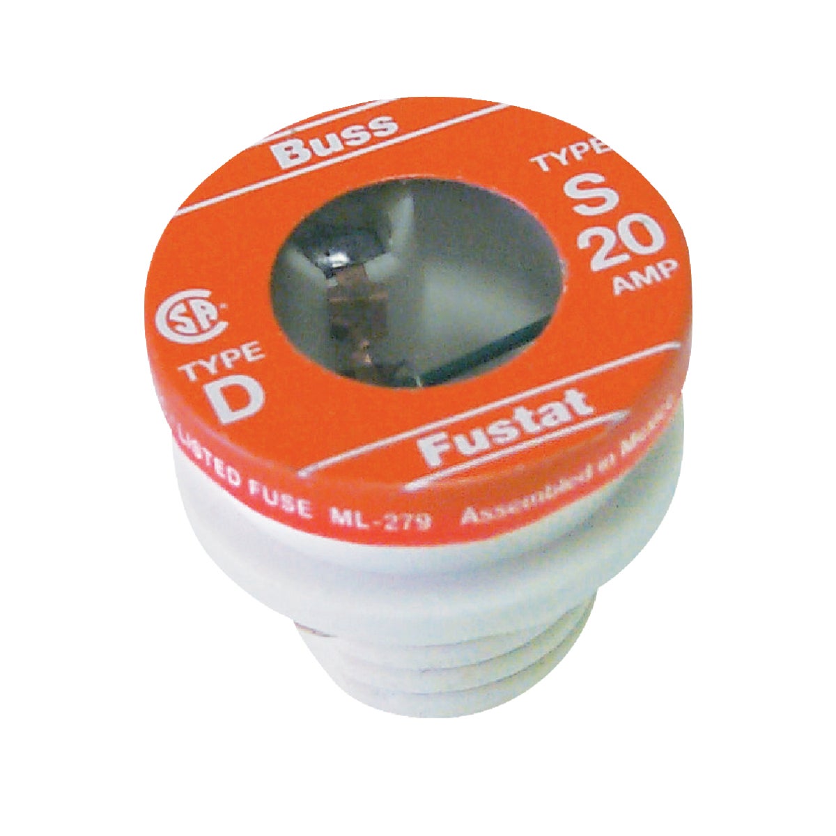 4-PACK PLUG FUSE - S-20 by Bussmann Cooper
