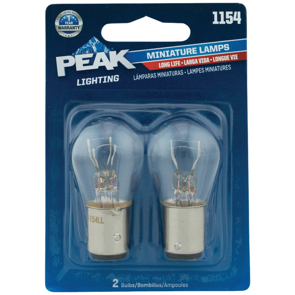1154BP TURN/STOP BULB - 12297 by G E Automotive