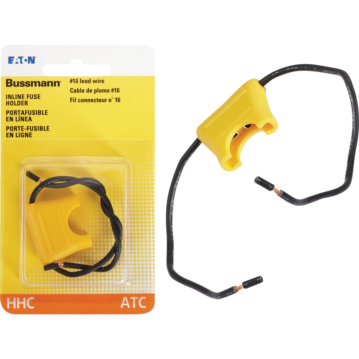 YEL BLADE FUSE HOLDER - BP/HHC-RP by Bussmann Cooper