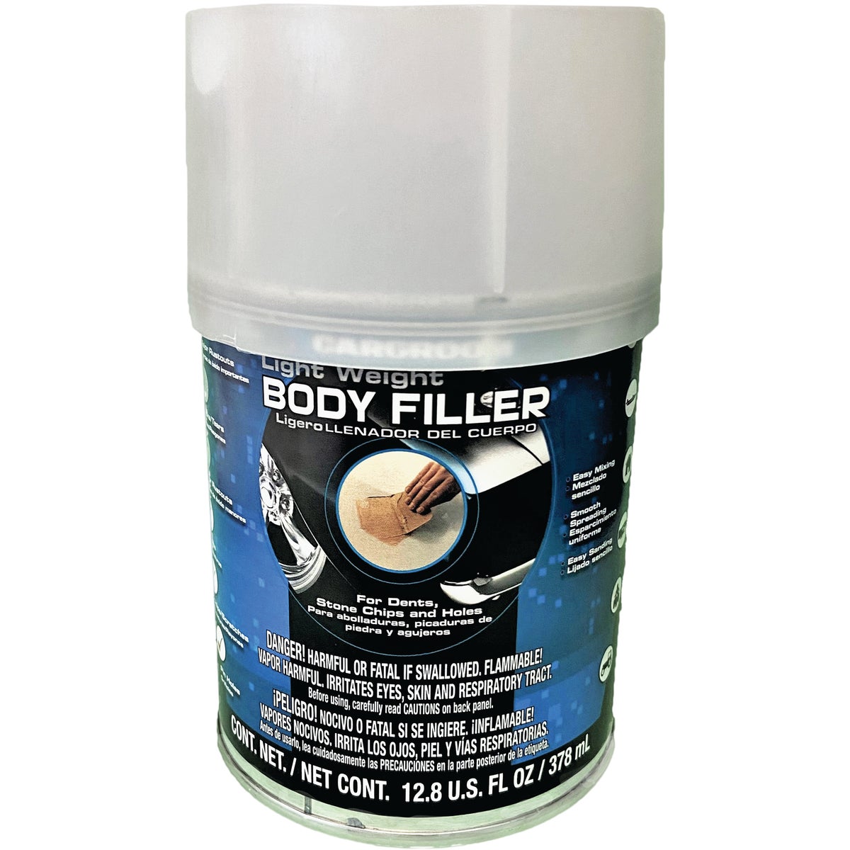 16OZ CREAM BODY FILLER - 77000 by U S Chem & Plastic