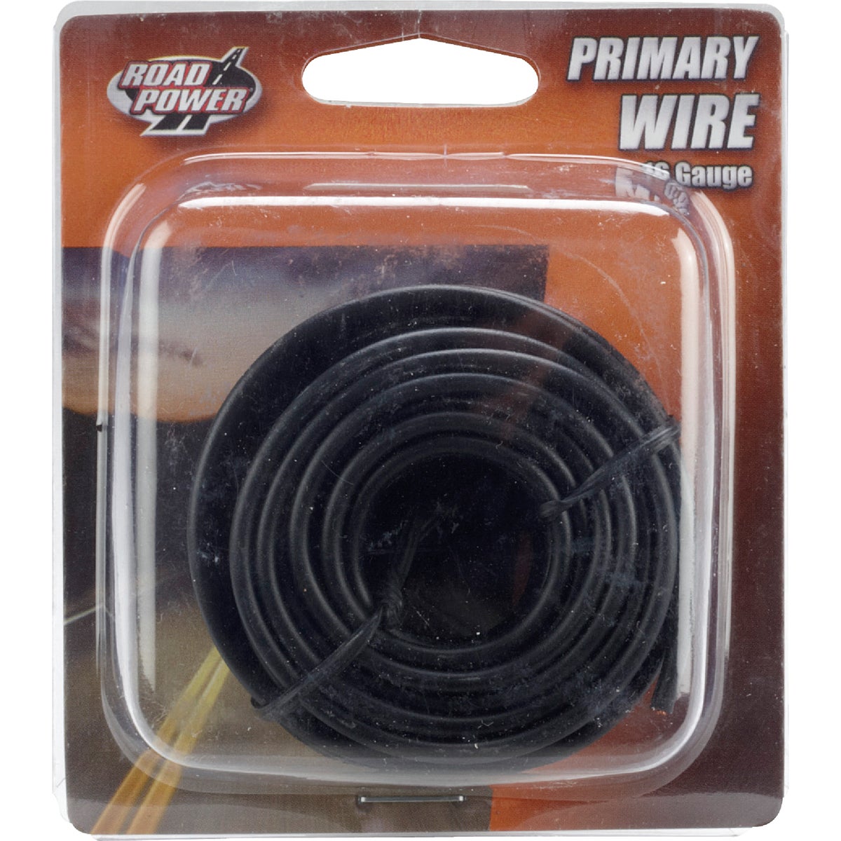 24' 16GA BLK AUTO WIRE - 16-1-11 by Woods Wire Coleman