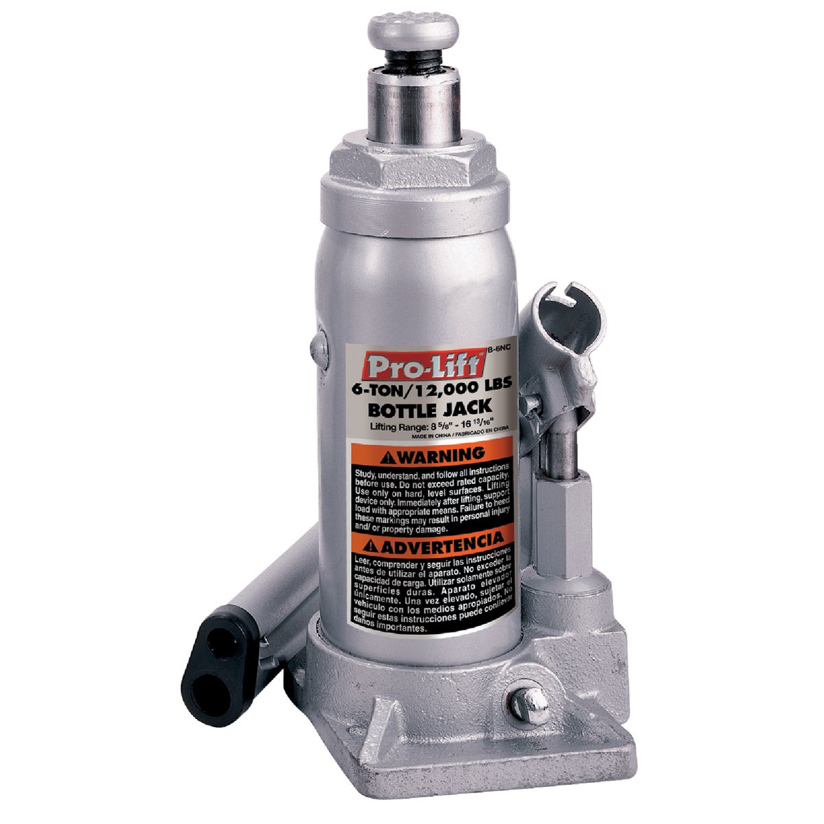 6TON HYDRLC BOTTLE JACK - B-006D by Shinn Fu Co/ Direct