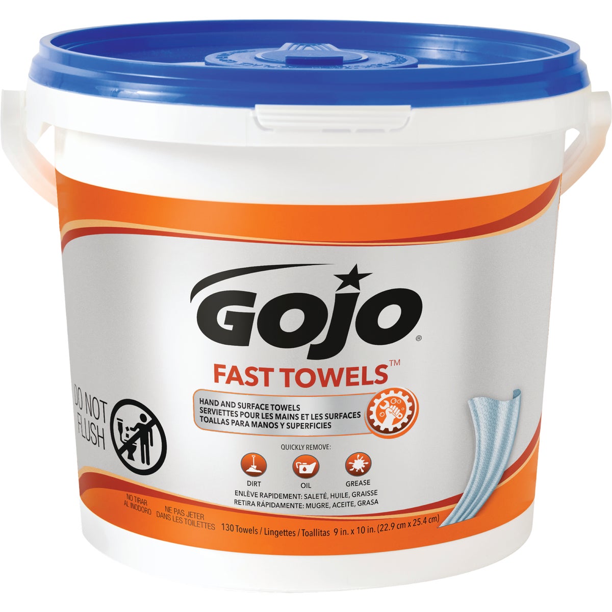 130CT HAND CLEANER WIPE - 6298-04 by Go Jo Industries