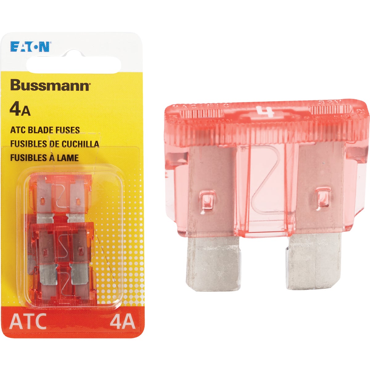 4 AMP FUSE - BP/ATC-4-RP by Bussmann Cooper