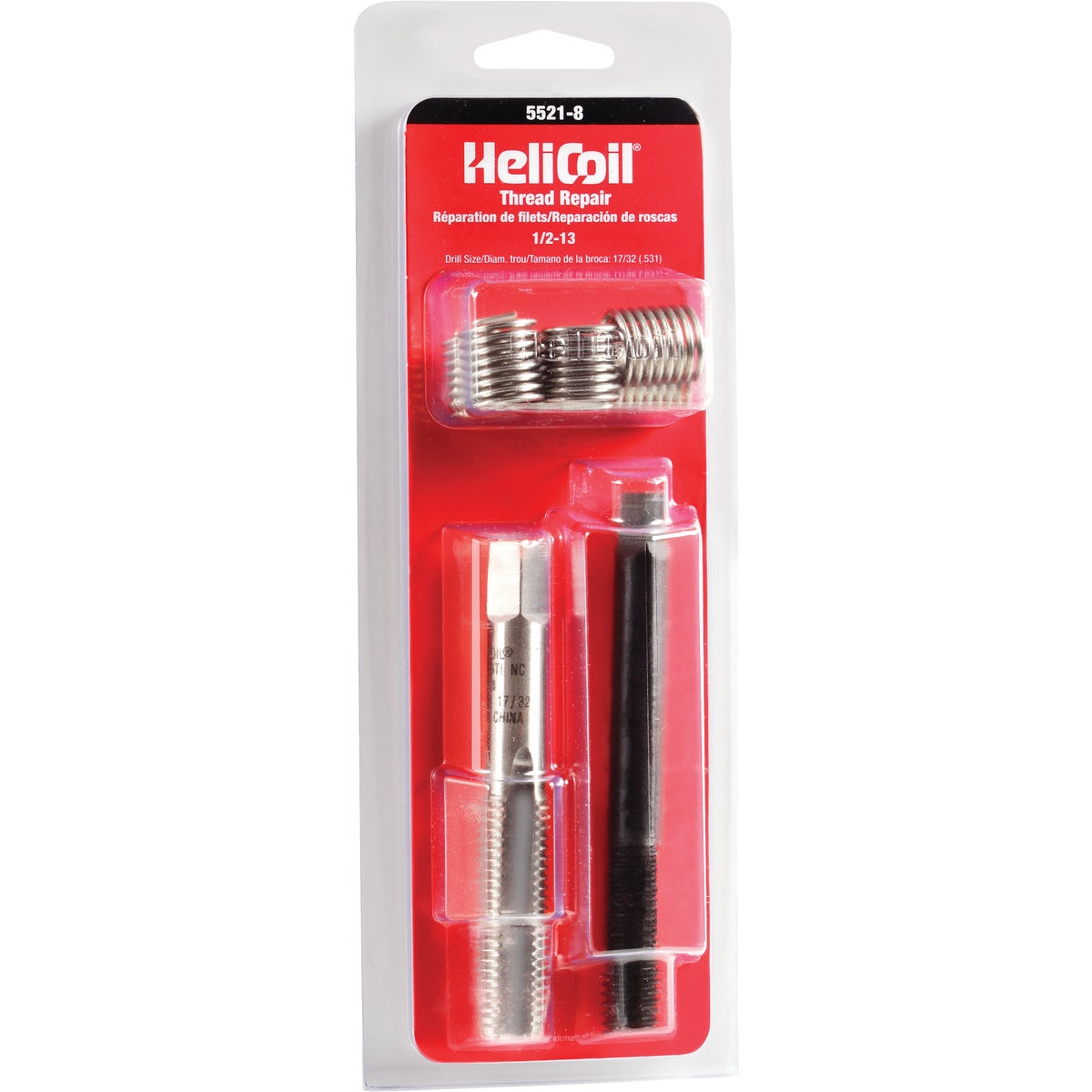 1/2X13 THREAD REPAIR KIT - 5521-8 by Helicoil Div Emhart