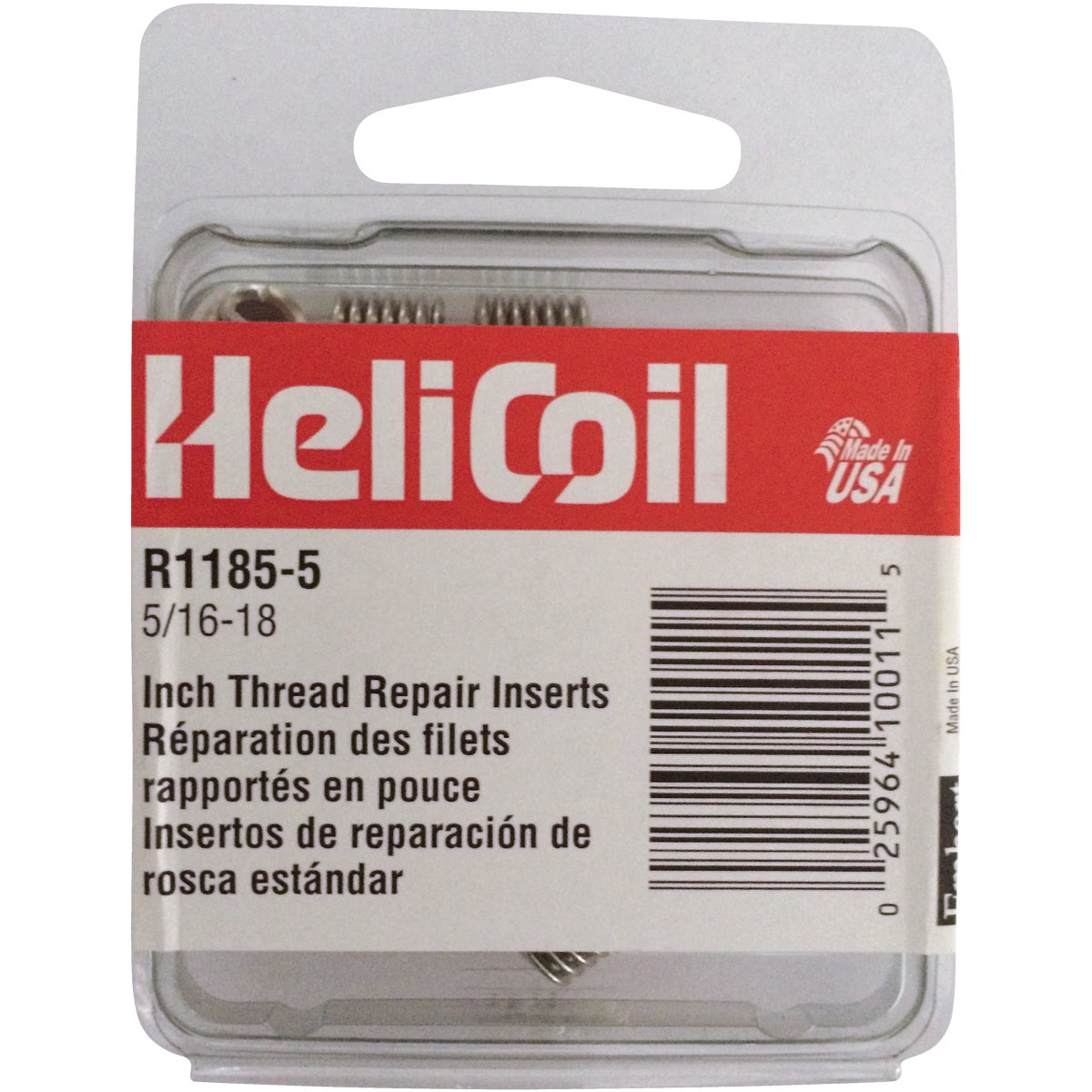 5/16-18 INSERT PACK - R1185-5 by Helicoil Div Emhart