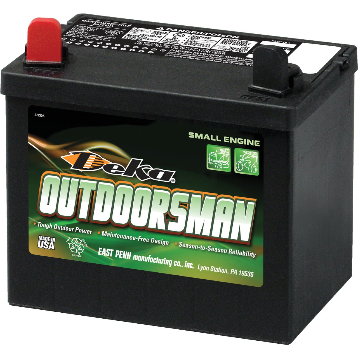 12V SMALL ENGINE BATTERY - GTH by East Penn Mfg. Co.