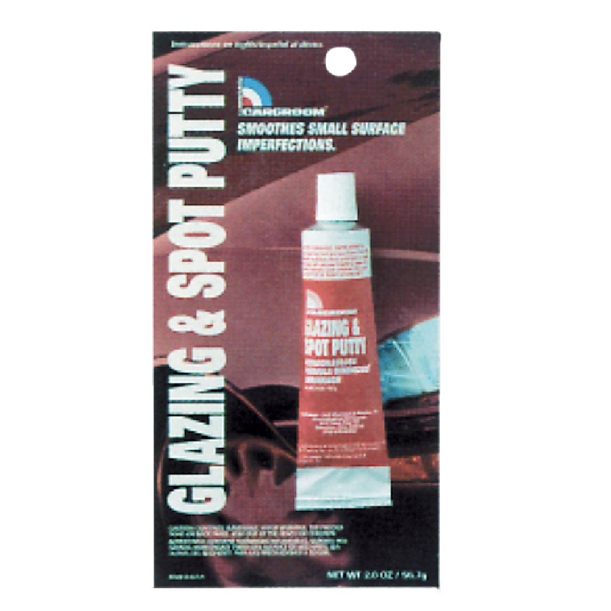 2OZ GLAZING & SPOT PUTTY - 77030 by U S Chem & Plastic