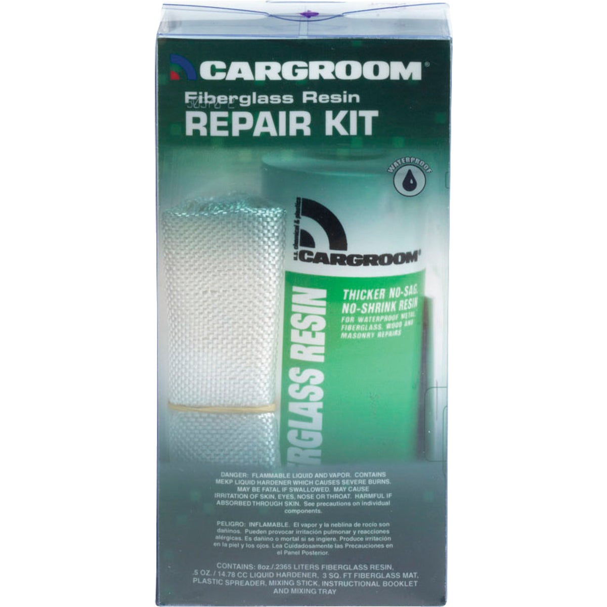 FIBERGLASS REPAIR KIT - 77091 by U S Chem & Plastic