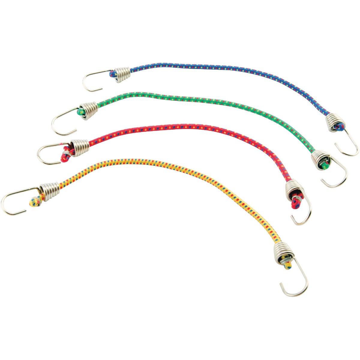 4PK 10" MINI BUNGEY CORD - 06699 by Erickson Mfg Ltd