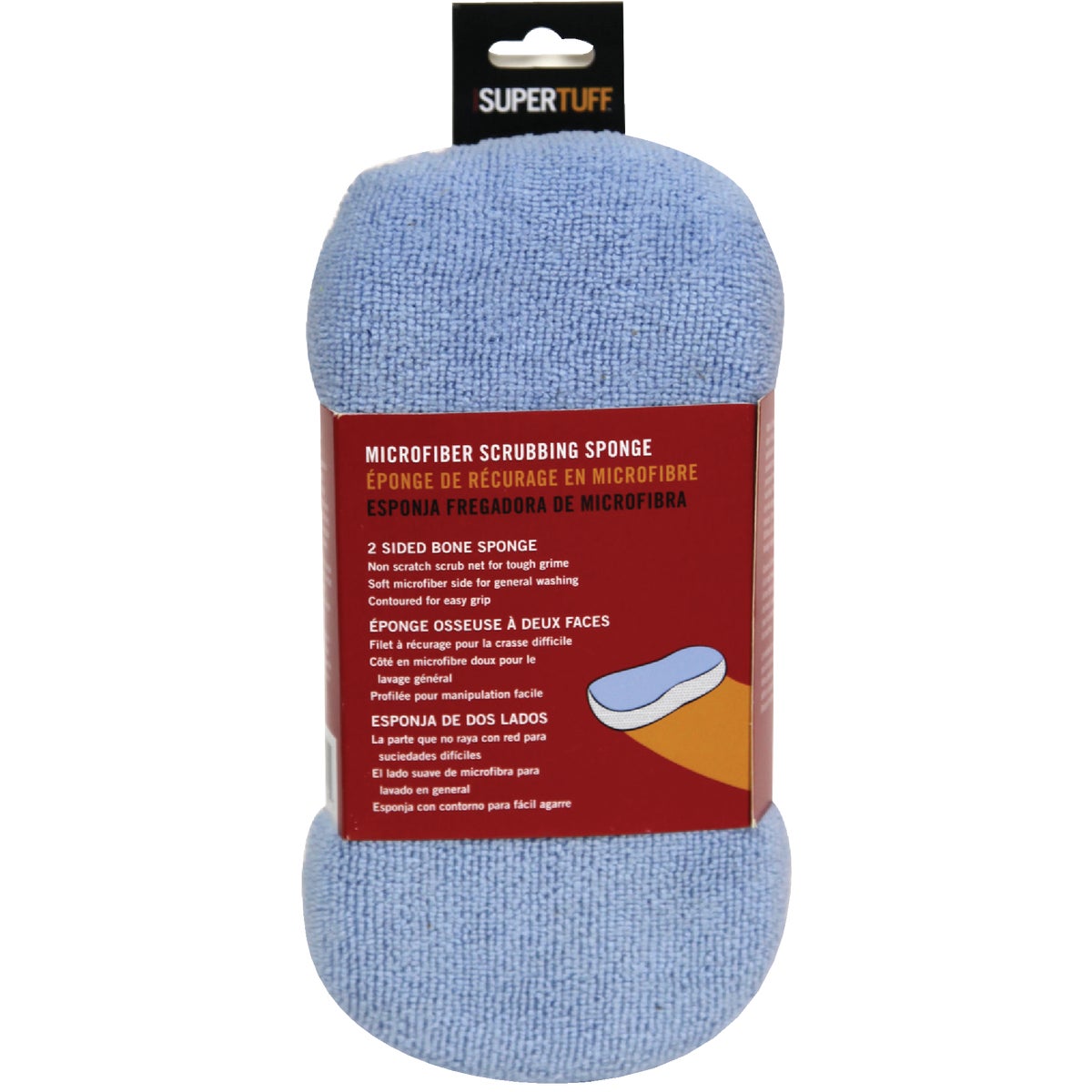 Micro Fiber Scrub Sponge - A98018 by Intex Supply