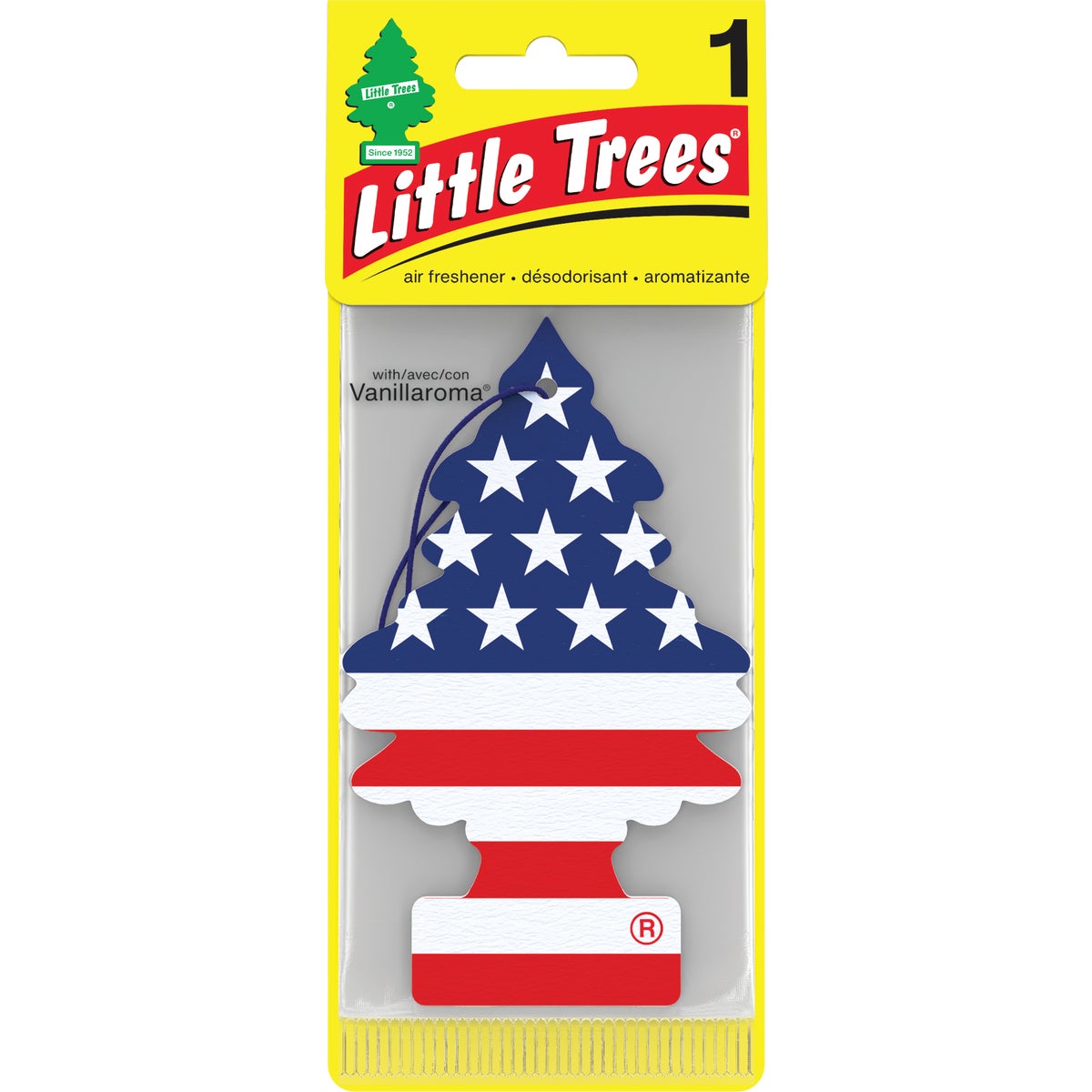 VANILLA AIR FRESHENER - U1P-10105 by Car Freshner Corp