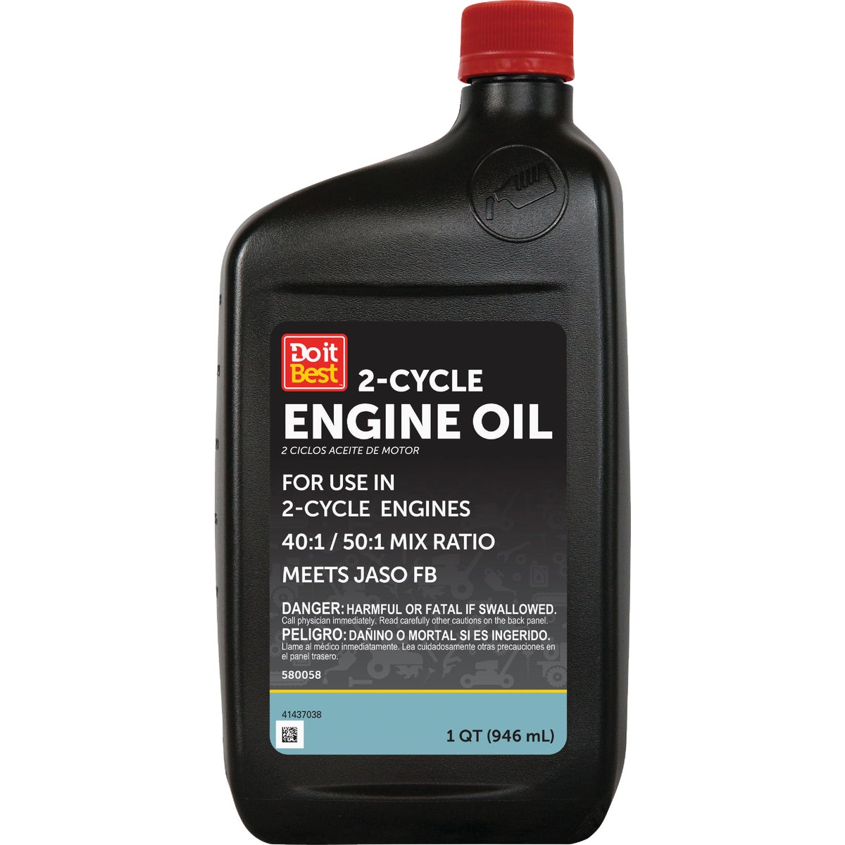 QUART 50:1 2 CYCLE OIL - 580058 by Warren Oil Co Inc