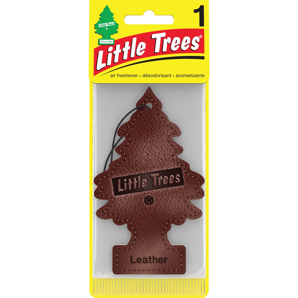 LEATHER AIRFRESHENER - U1P-10290 by Car Freshner Corp
