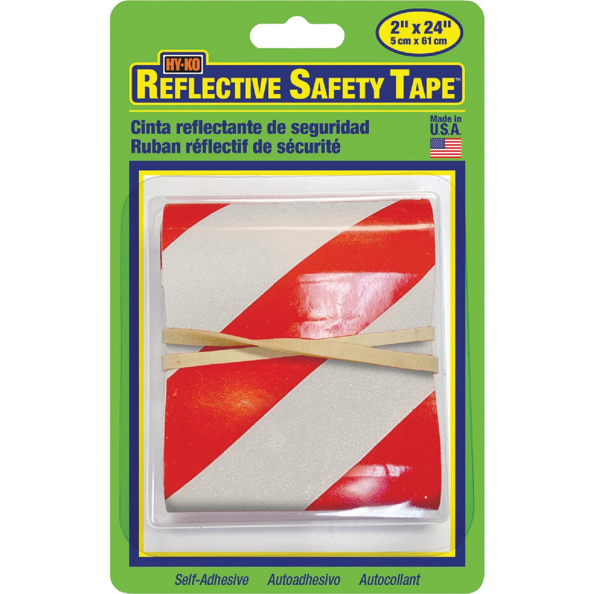 RED/SILV REFLECTIVE TAPE - TAPE-2 by Hy Ko Prods Co