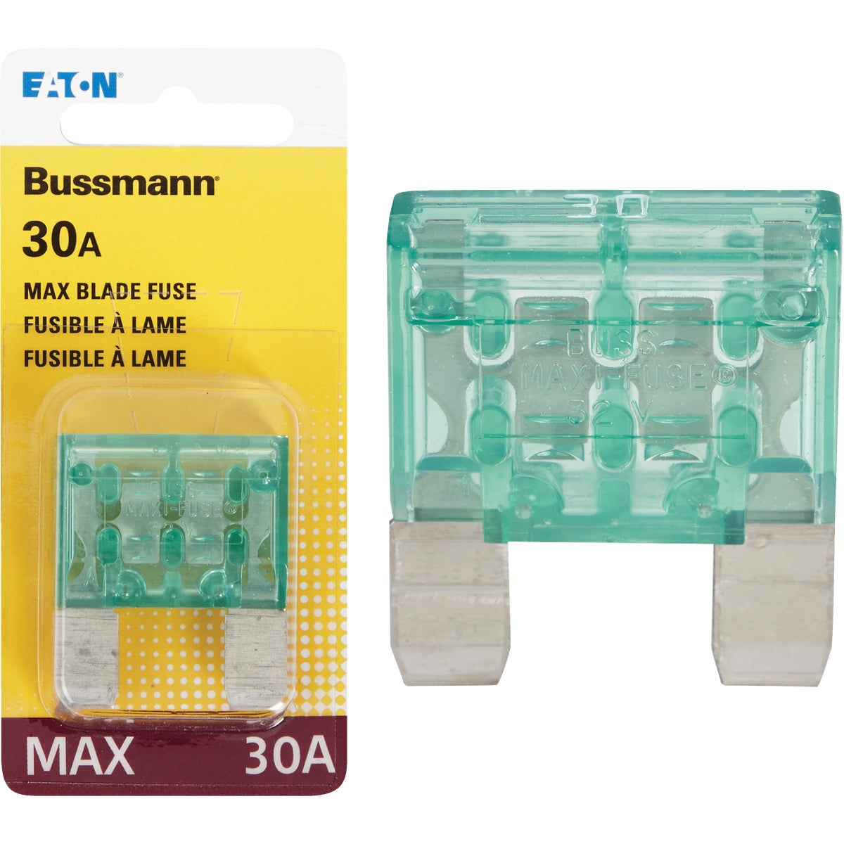 30AMP MAXI FUSE - BP/MAX-30-RP by Bussmann Cooper