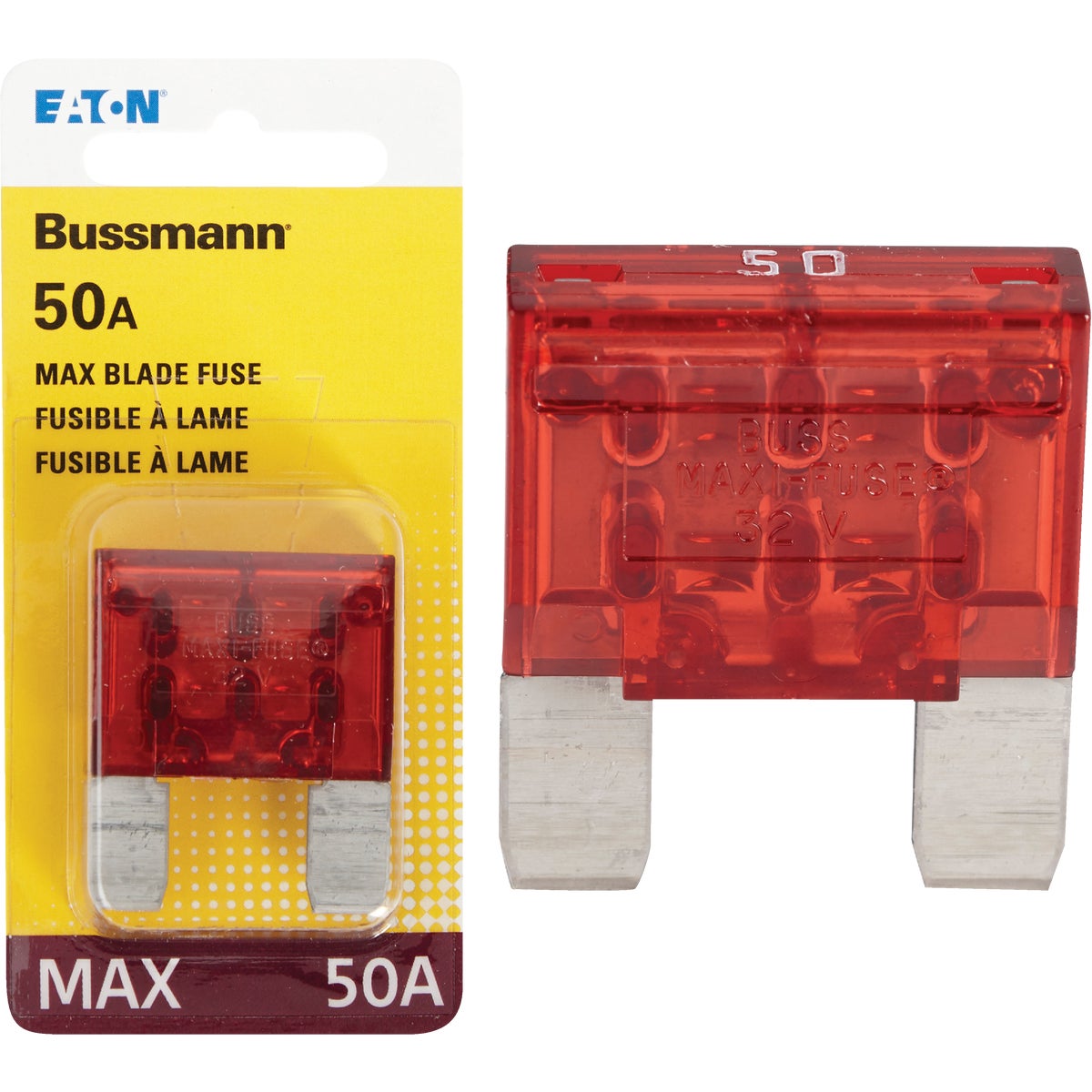 50AMP MAXI FUSE - BP/MAX-50-RP by Bussmann Cooper