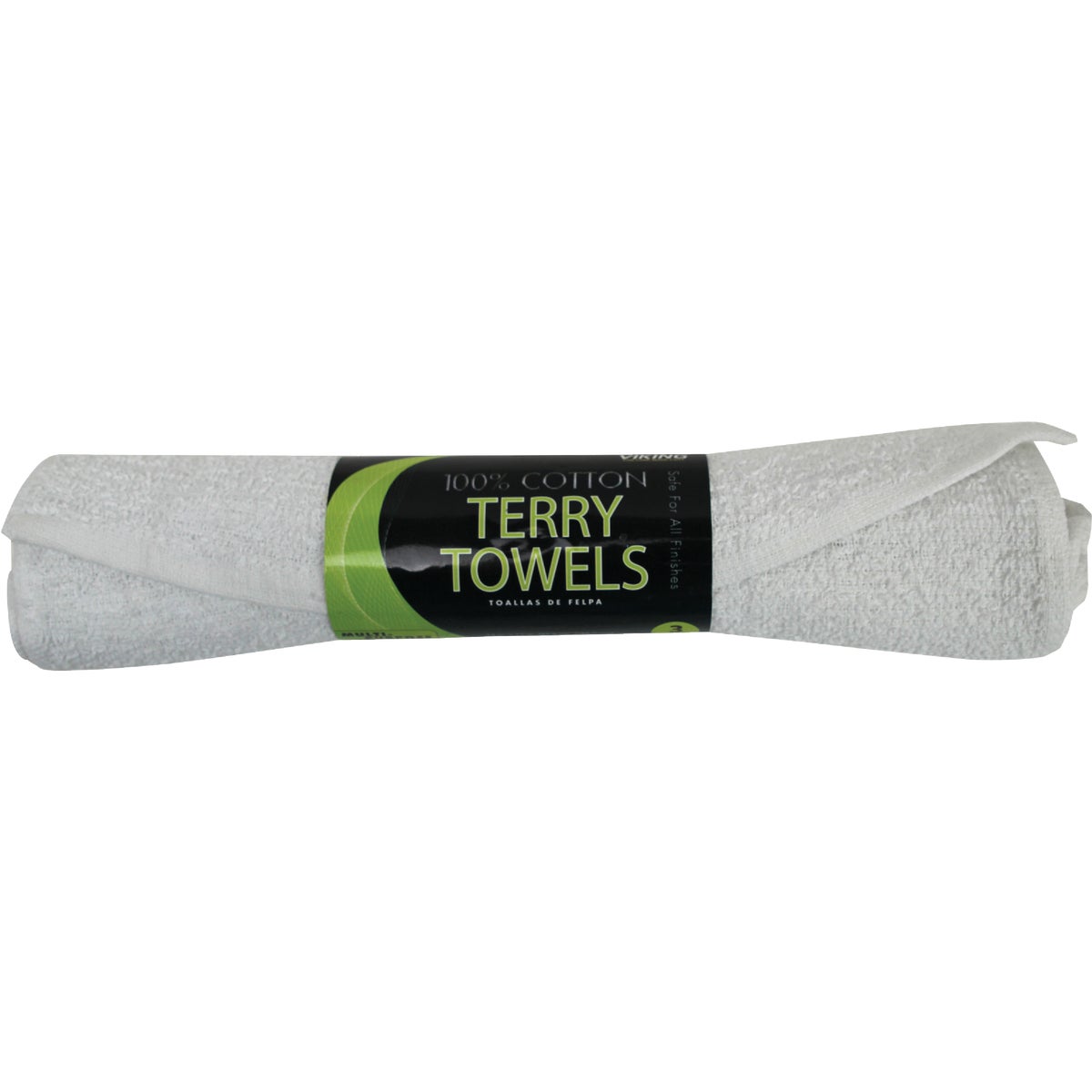 3PK WHITE TERRY TOWELS - 40050 by Carrand Companies
