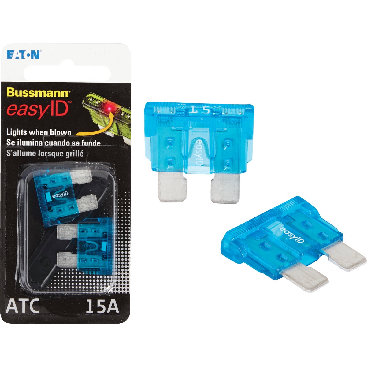 2PK 15A ATC EASY ID FUSE - BP/ATC-15ID by Bussmann Cooper
