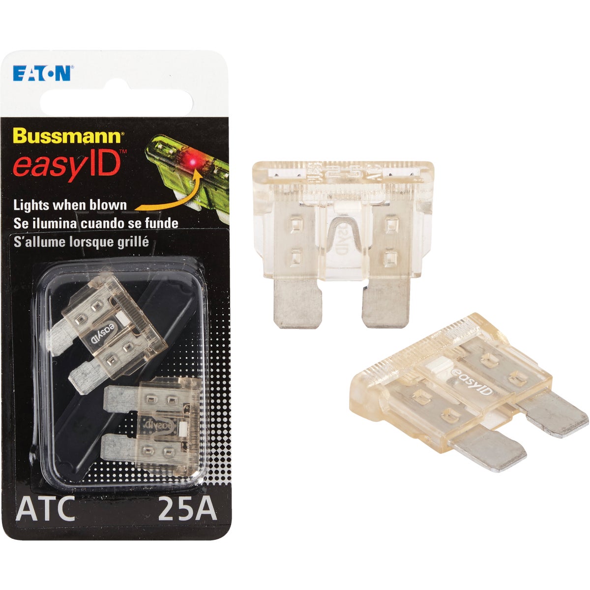 2PK 25A ATC EASY ID FUSE - BP-ATC-25ID by Bussmann Cooper
