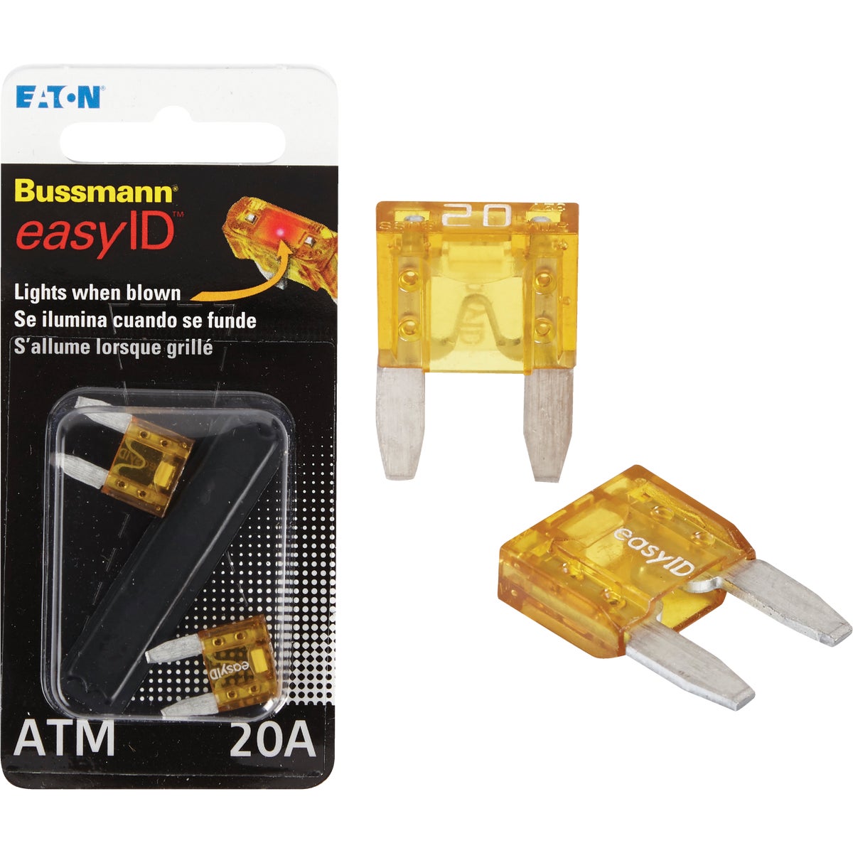 2PK 20A ATM EASY ID FUSE - BP/ATM-20ID by Bussmann Cooper