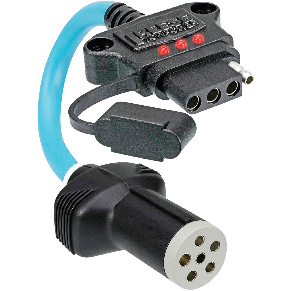 6 ROUND/4 FLAT ADAPTER - 47315 by Hopkins Mfg Corp
