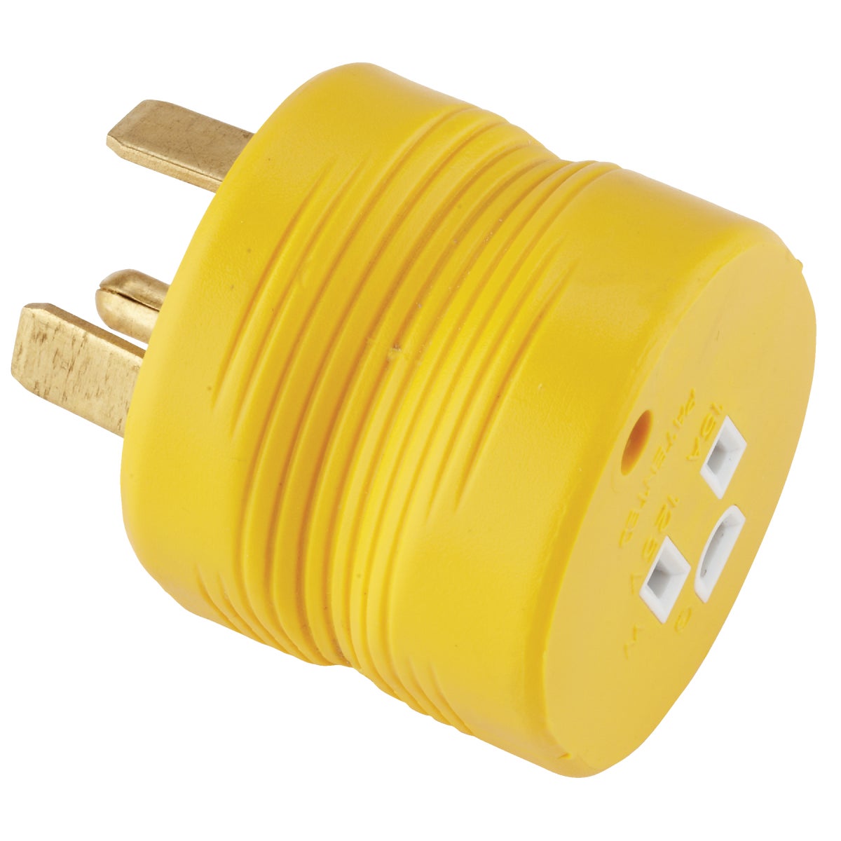 30M-15F ELECTRIC ADAPTER - 55233 by Camco Mfg.