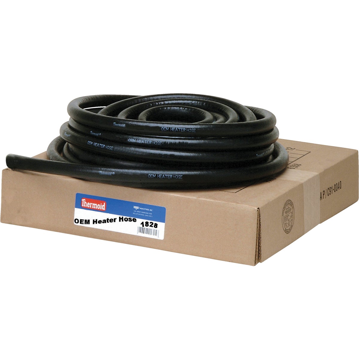 1" BLACK HEATER HOSE - 1828 by H B D Industries Inc