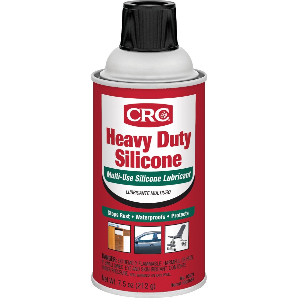 7-1/2OZ HV DUTY SILICONE - 05074 by Crc Industries Inc