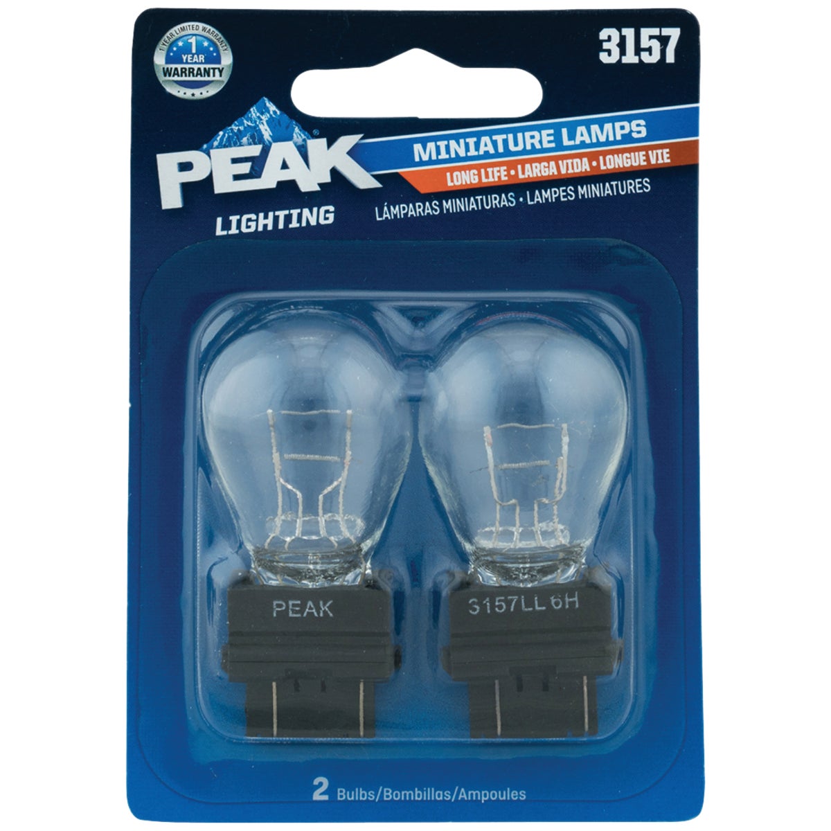 3157BP TURN/STOP/PK BULB - 12306 by G E Automotive