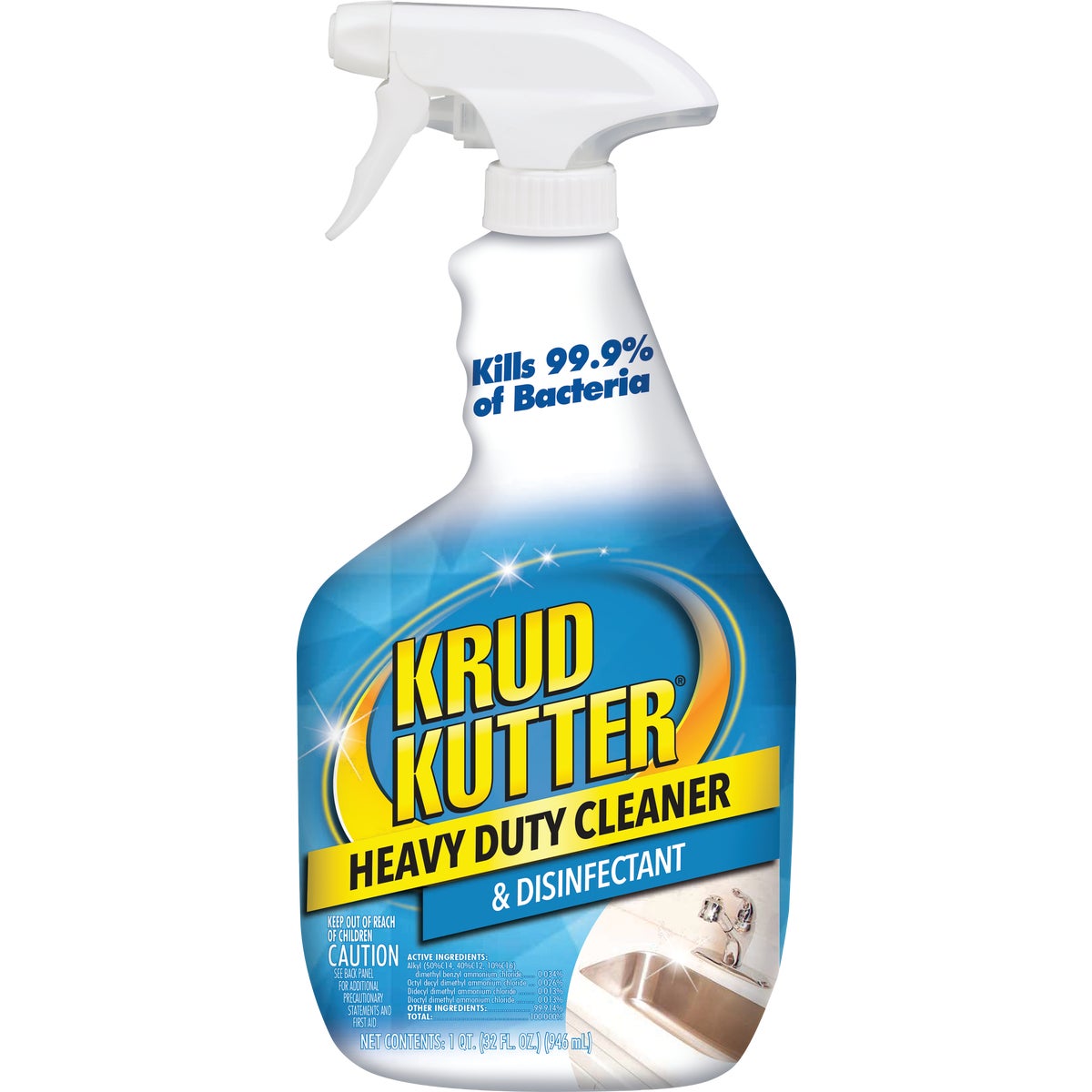 32OZ CLEANR/DISINFECTANT - DH32/6 by Supreme Chemicals