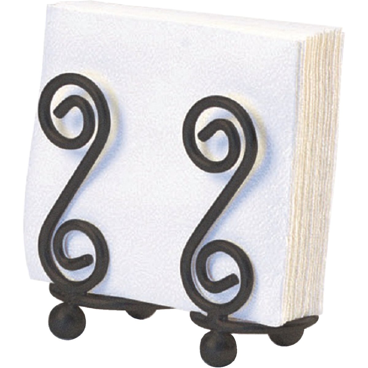 BLACK NAPKIN HOLDER - 44210 by Spectrum Diversified