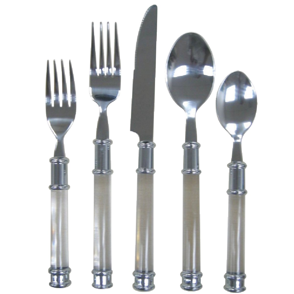 20PC CLEAR FLATWARE SET - 55020MC2 by Cambridge Silversmth
