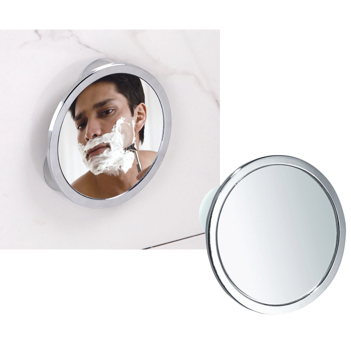 SS FOG-FREE MIRROR - 67102 by Interdesign Inc