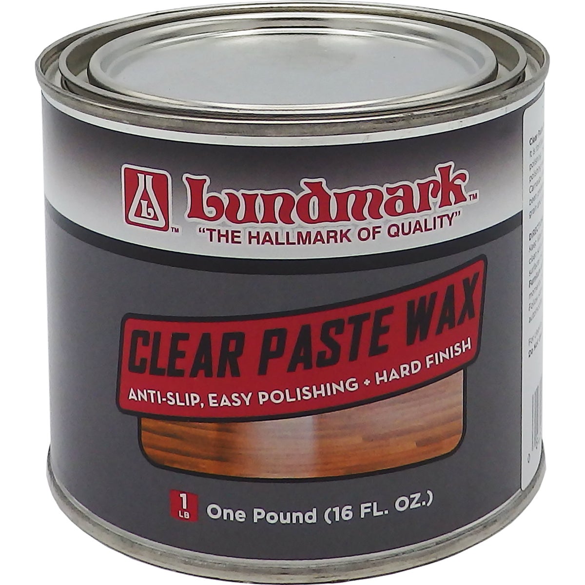 1LB CLEAR PASTE WAX - 3206P01-6 by Lundmark Wax Co