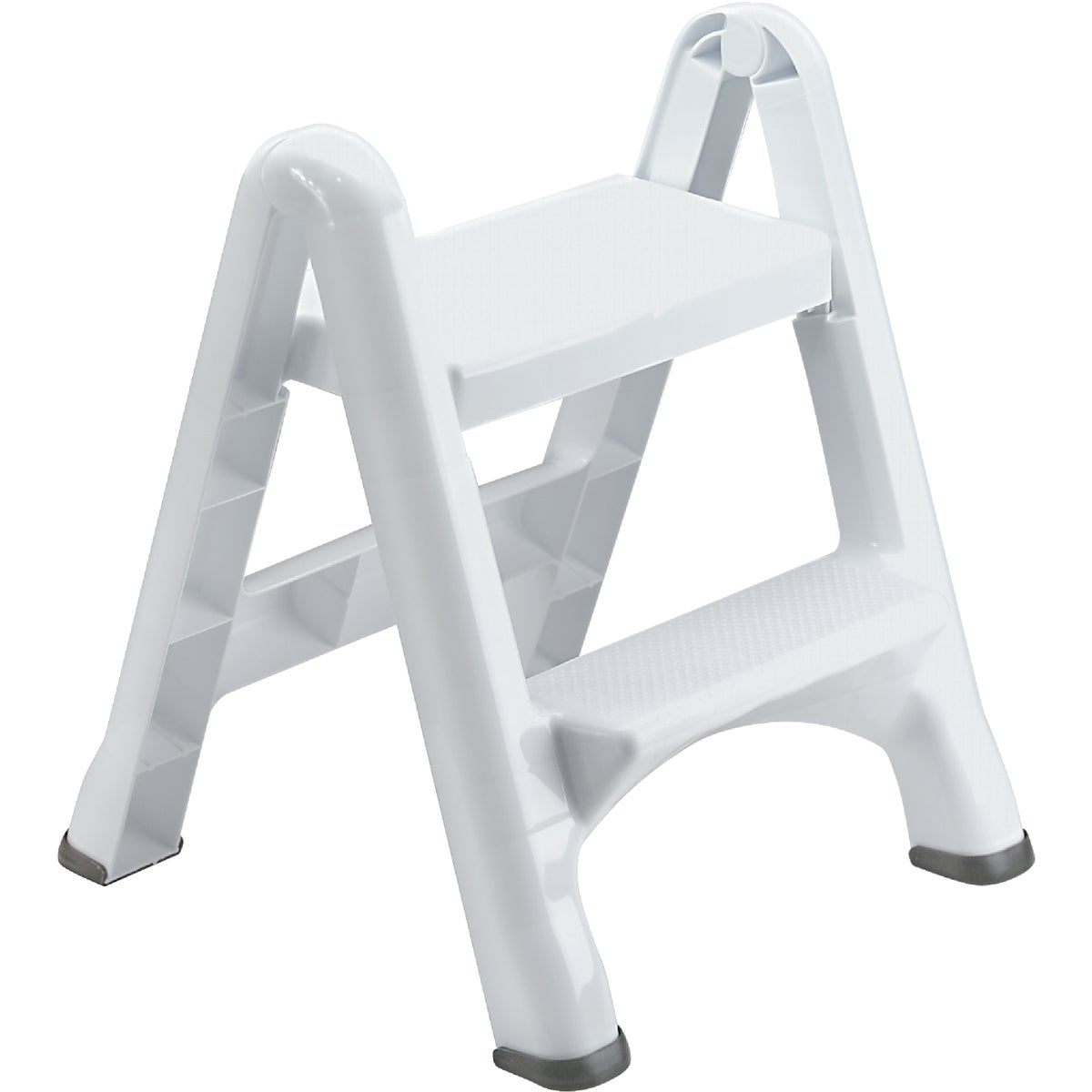WHITE 2-STEP STOOL - 420903-WHT by Rubbermaid Home
