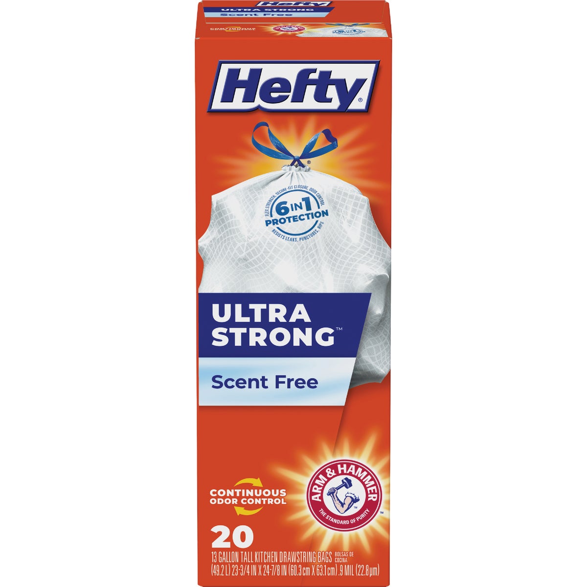 13GAL/22CT TRASH BAGS - 01622 by Reynolds Pactiv