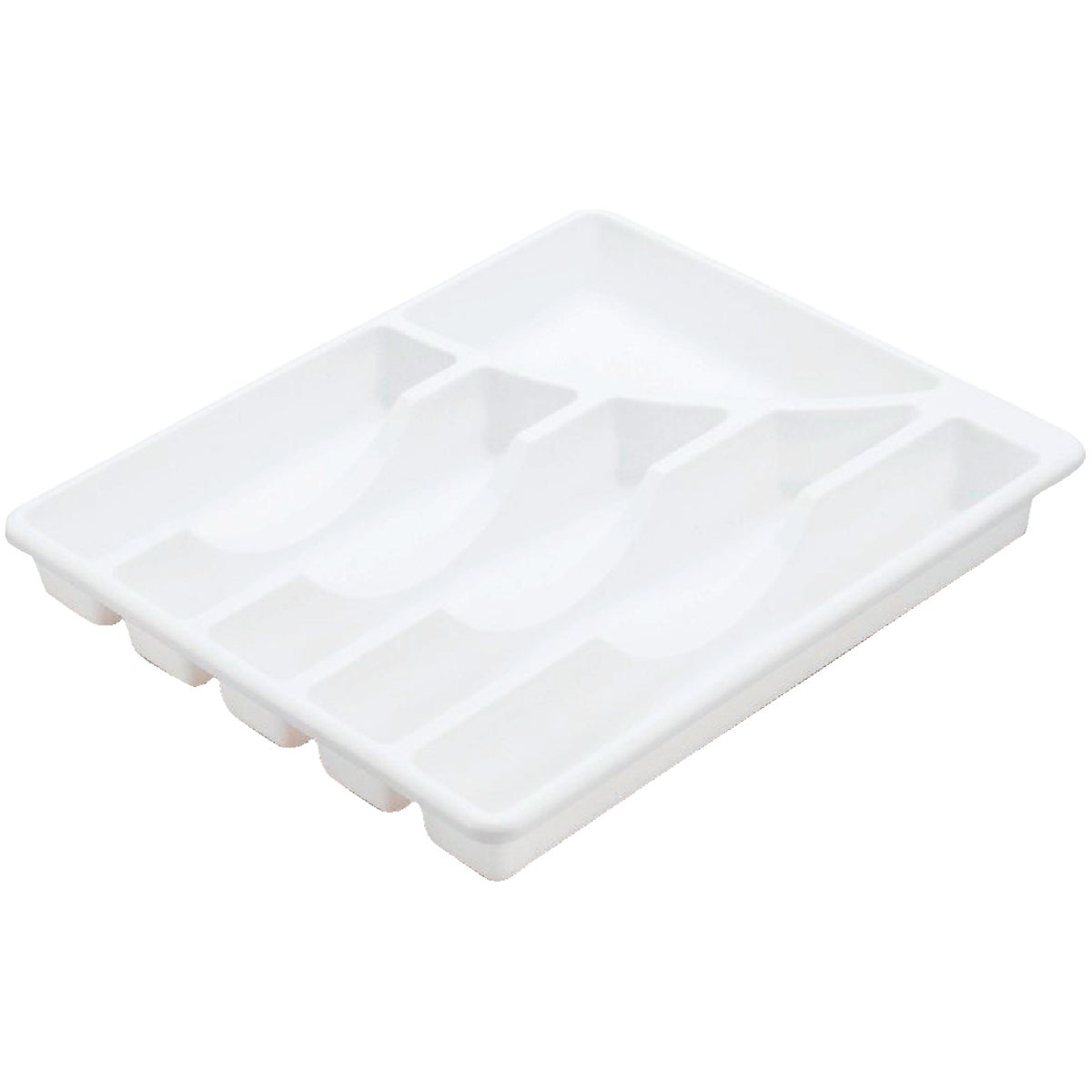WHITE CUTLERY TRAY - 15758006 by Sterilite Corp