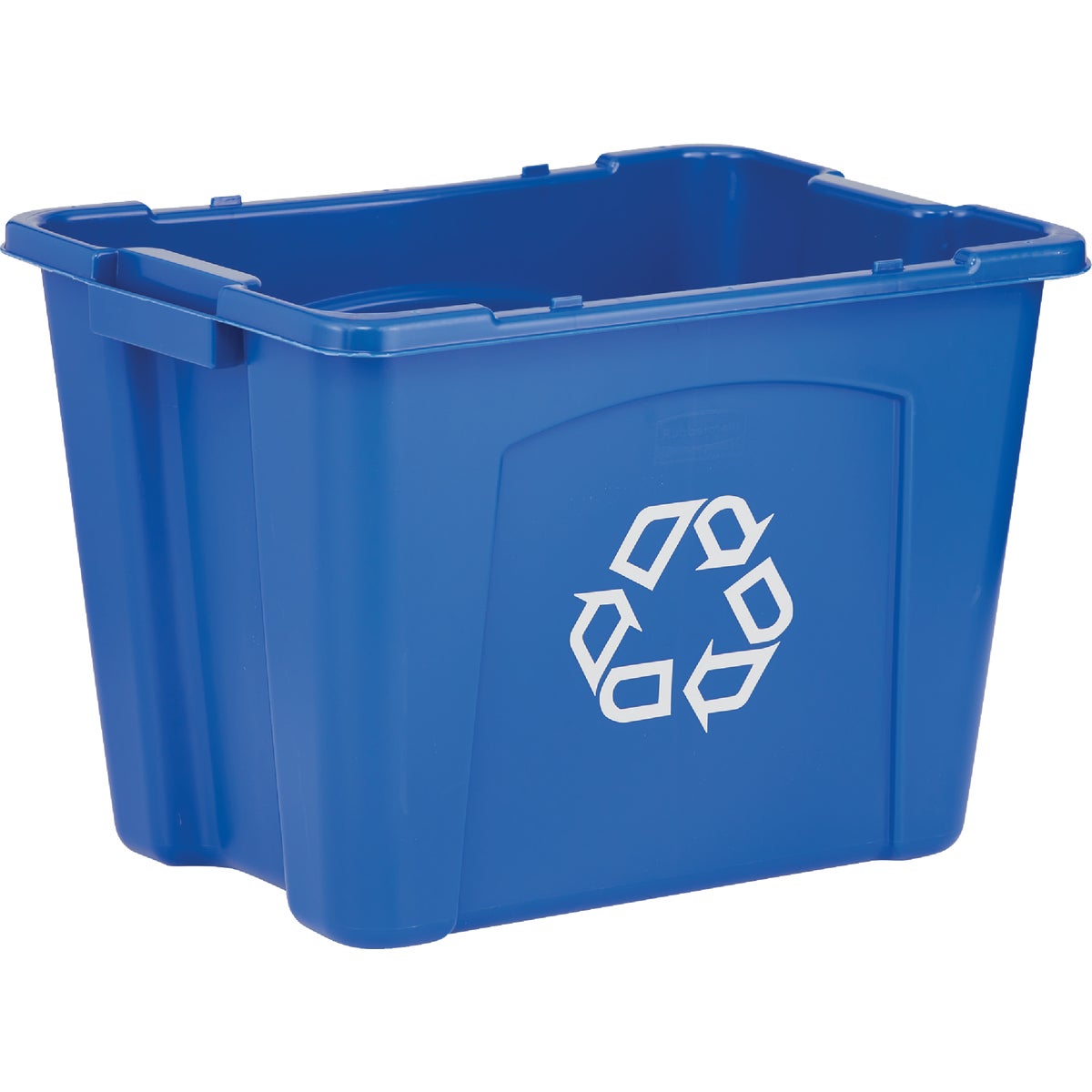 14GAL BLUE RECYCLING BOX - FG571473BLUE by Rubbermaid Comm Prod