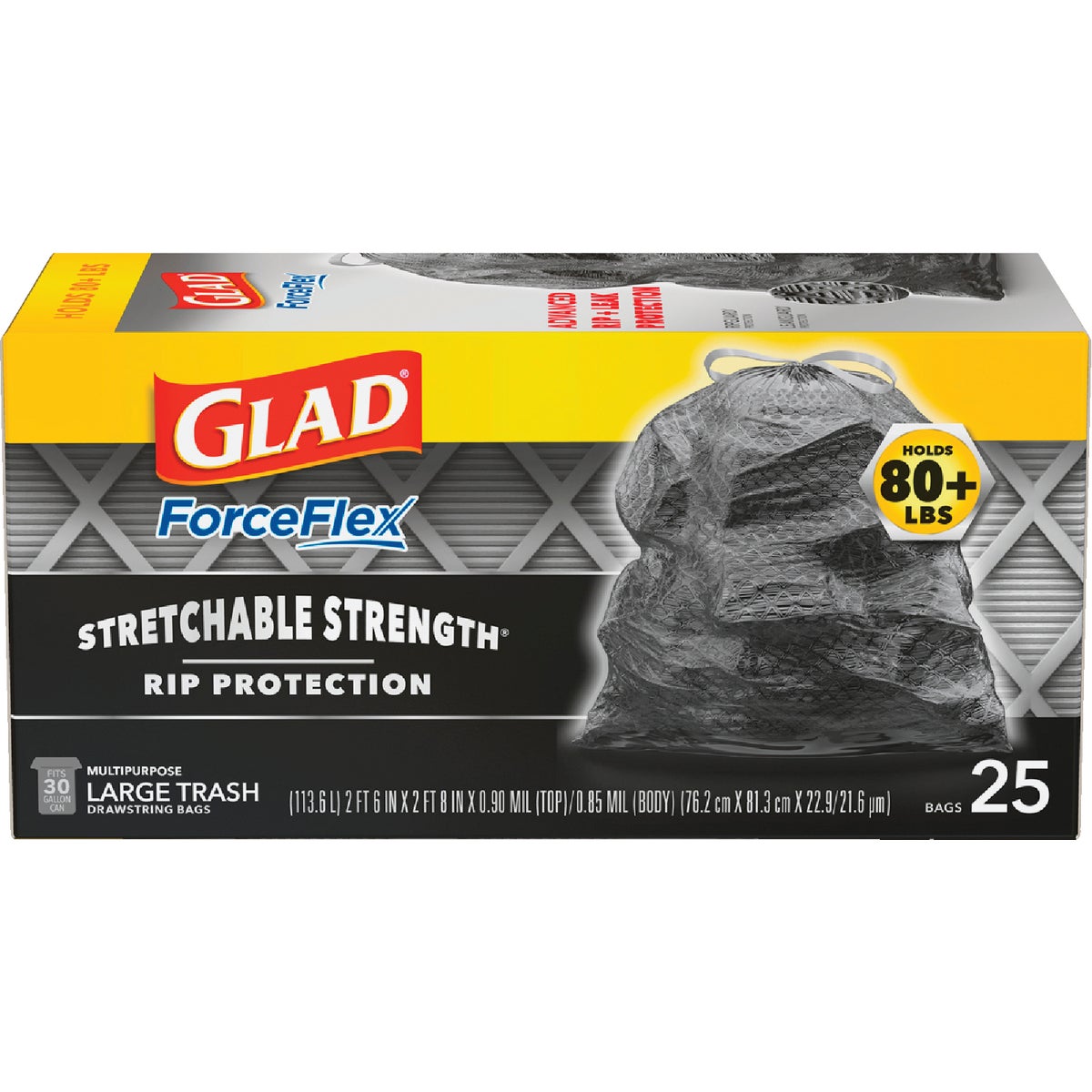 30GAL/25CT TRASH BAGS - 70359 by Clorox/home Cleaning