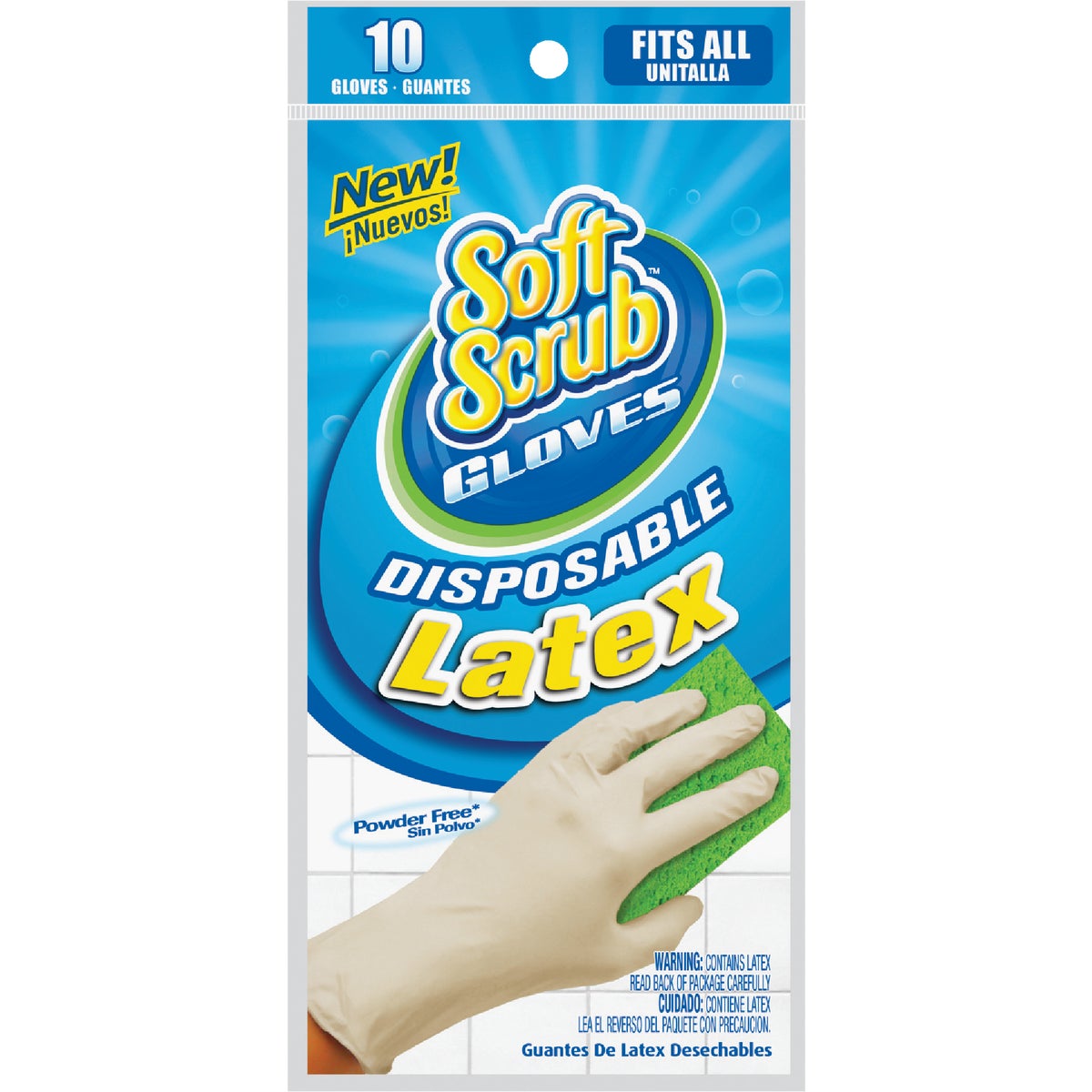 12CT RUBBER GLOVES - 76191 by Lehigh Spontex