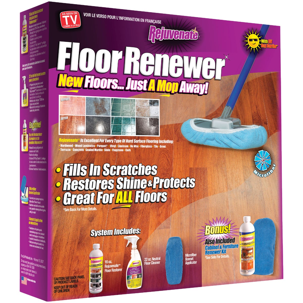 HOME RENEW CLEANER KIT - RJ16FLOKIT by For Life Products