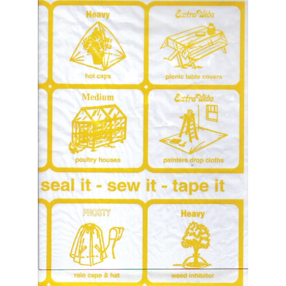 36YD HEAVY CLEAR VINYL - 8990 by Nordic Shield/epv