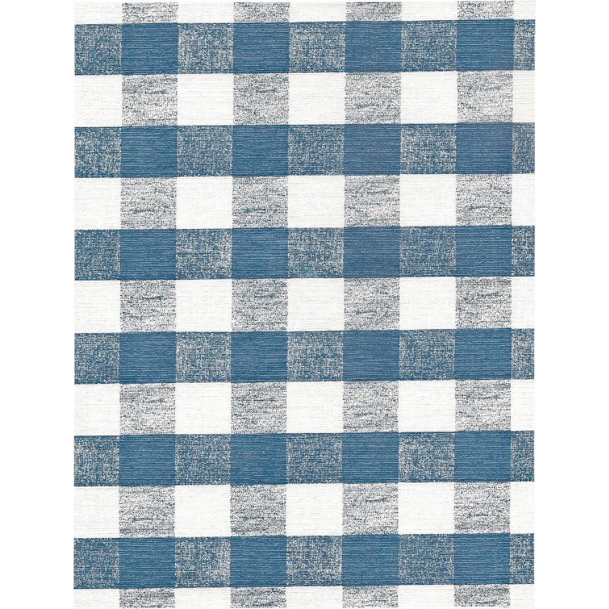 BLU CHECK FLN BACK VINYL - 0256 by Nordic Shield/epv