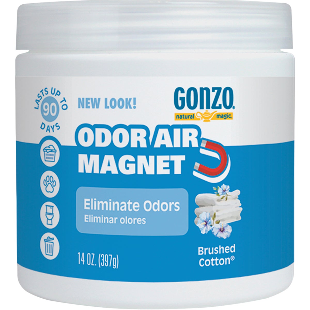 COTTON ODOR ABSORB GEL - 9063 by Magic Ntrl Magic Sci