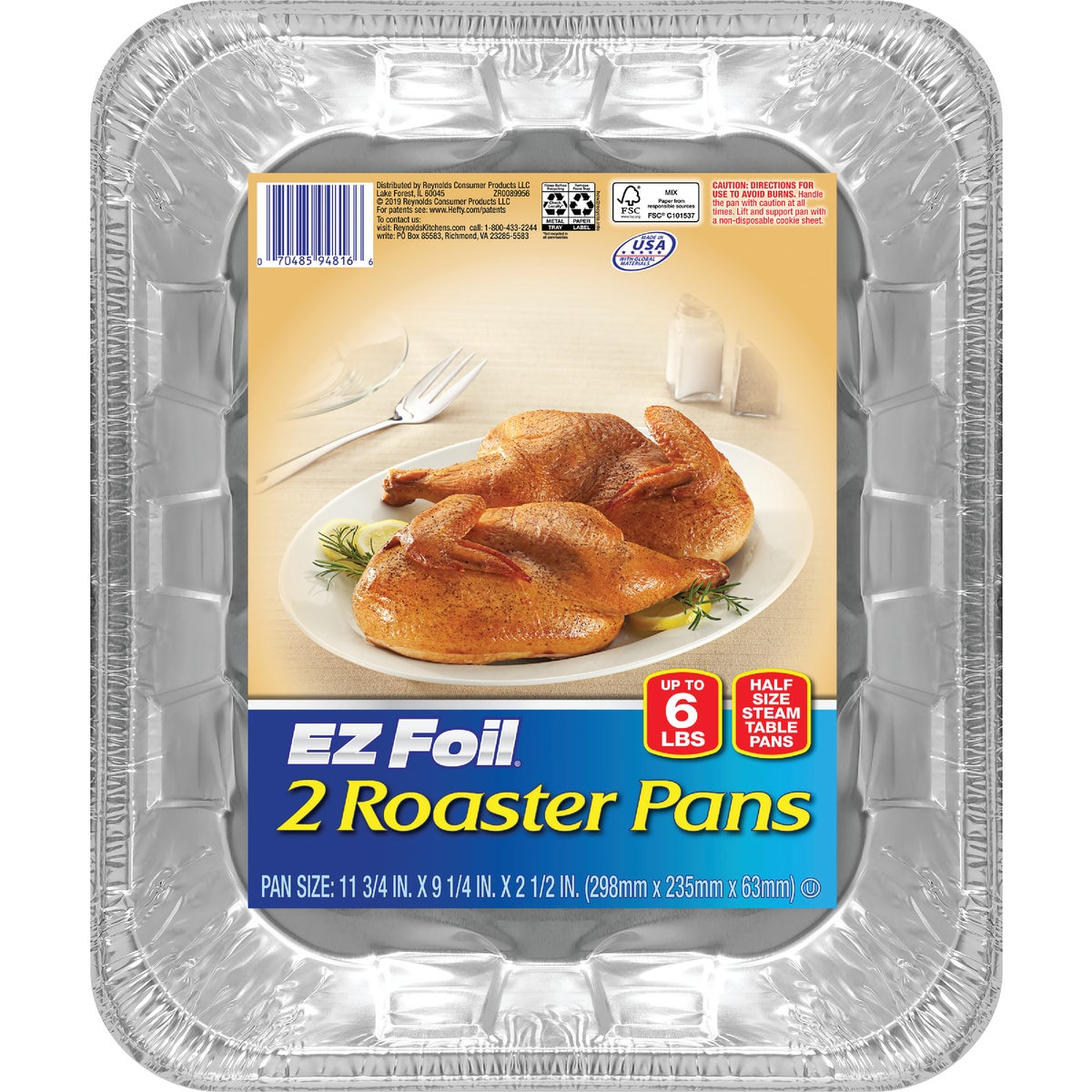 ROASTER BAKER PAN - 94816 by Pactiv/ez Foil