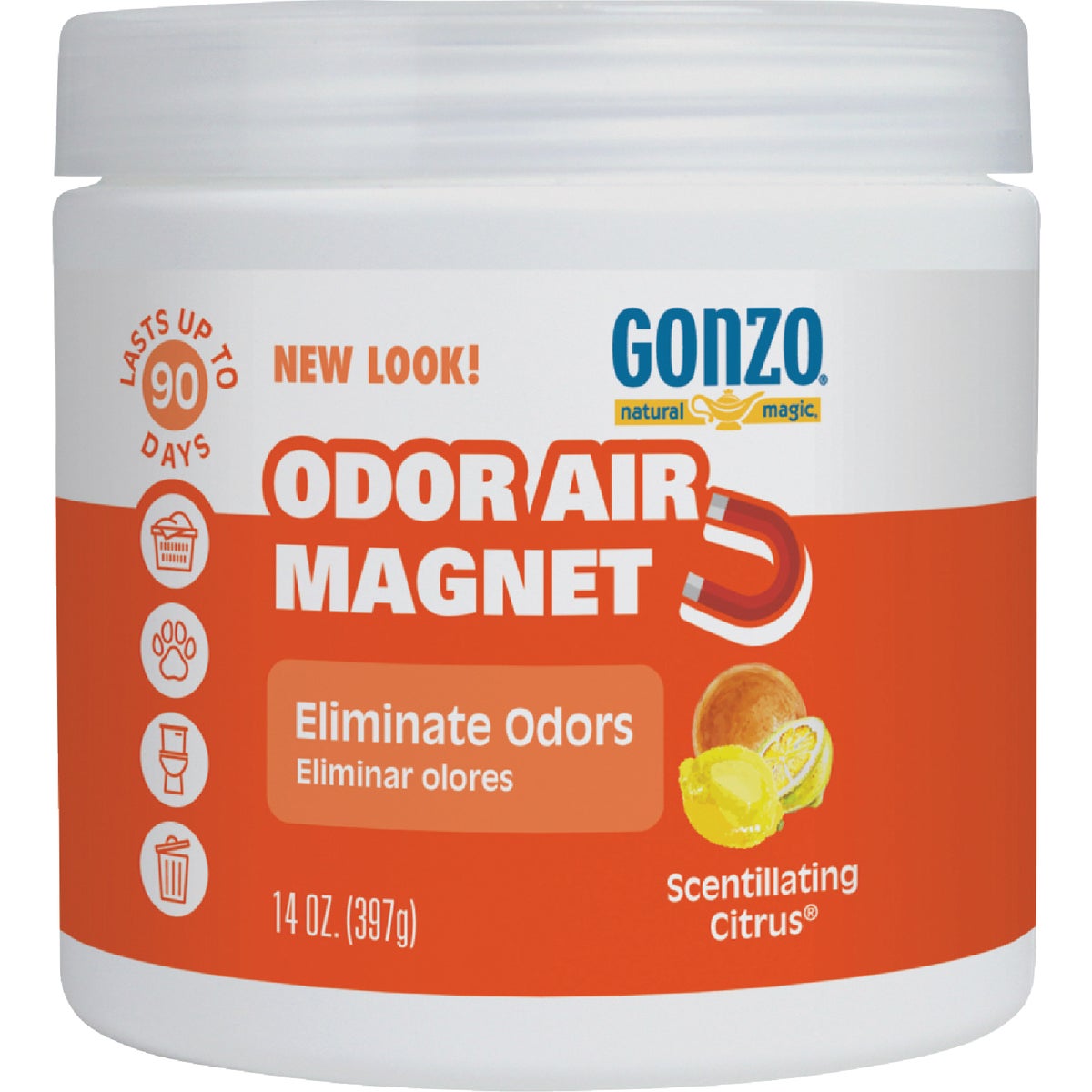 CITRUS ODOR ABSORB GEL - 9600 by Magic Ntrl Magic Sci